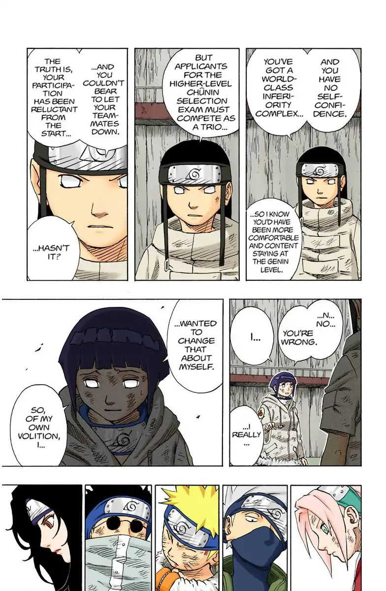 Naruto - Full Color - Vol.9 Chapter 78: Neji Vs Hinata