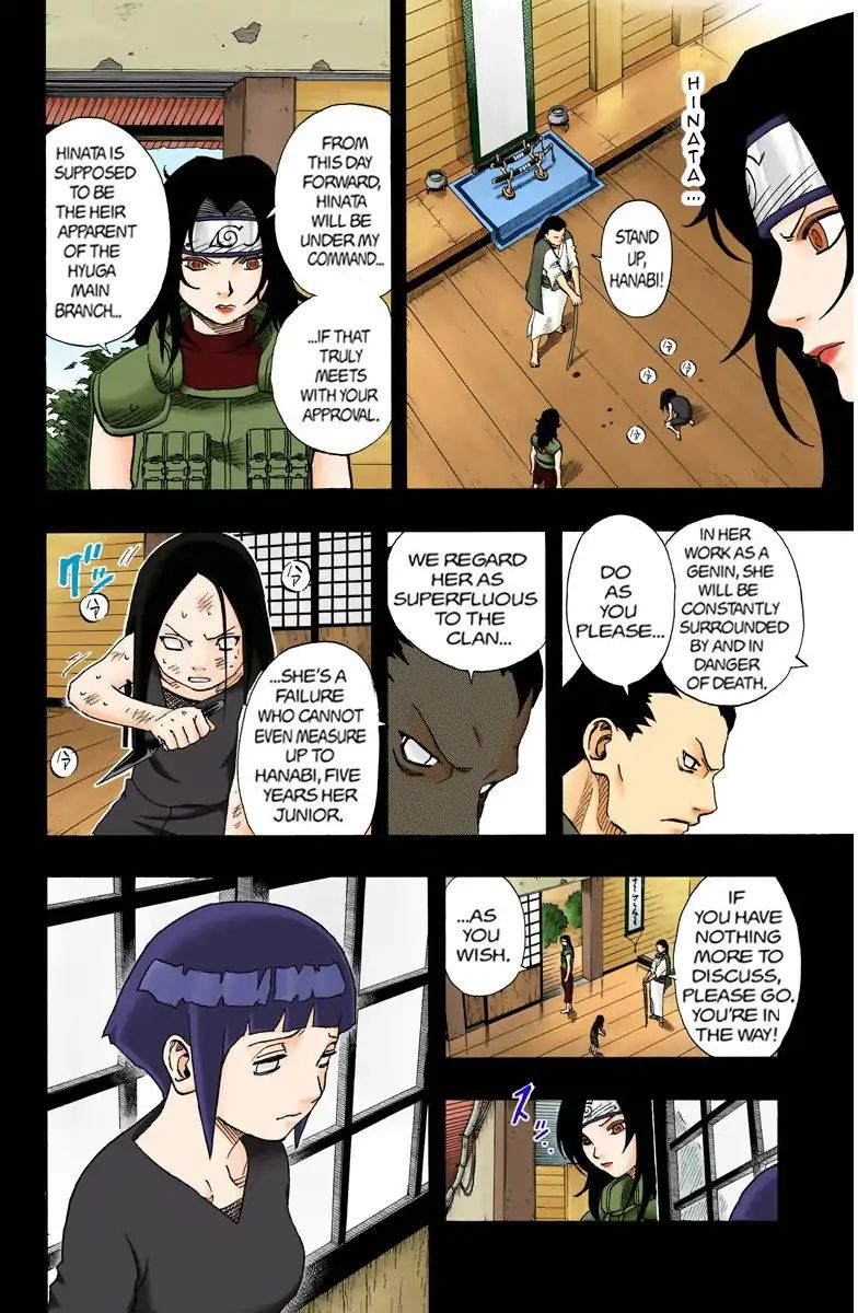 Naruto - Full Color - Vol.9 Chapter 78: Neji Vs Hinata