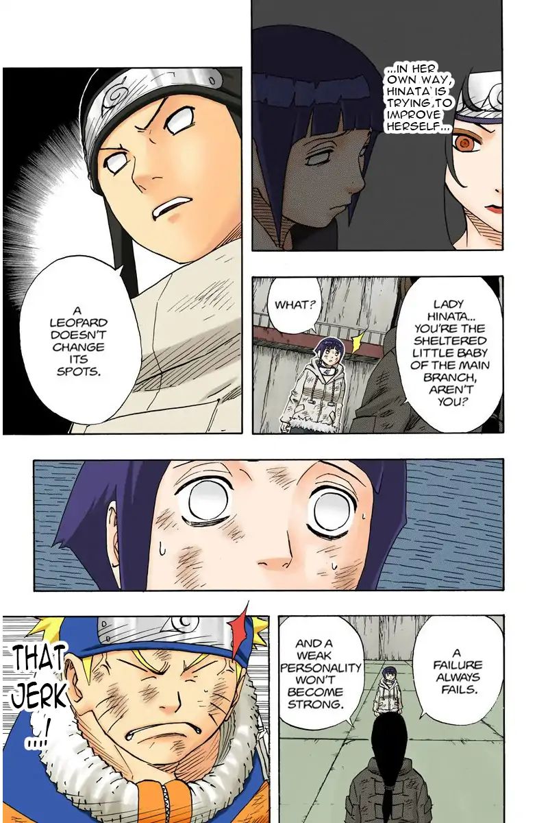 Naruto - Full Color - Vol.9 Chapter 78: Neji Vs Hinata