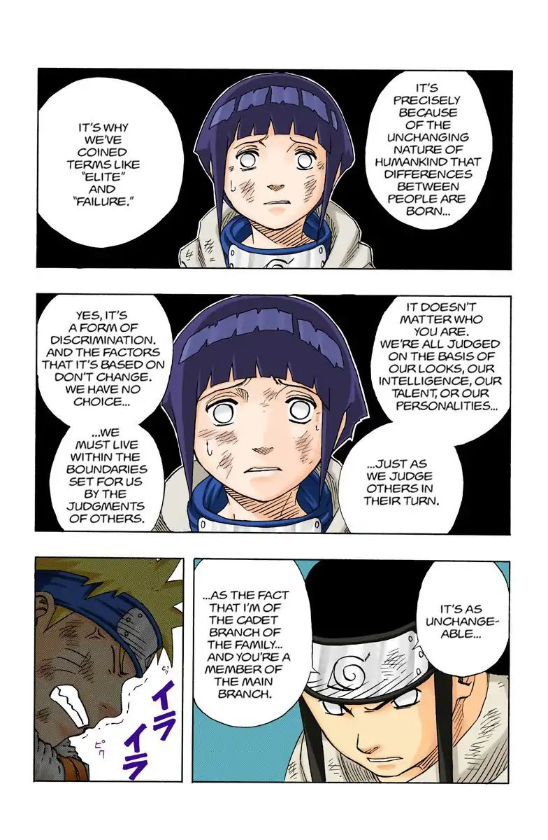 Naruto - Full Color - Vol.9 Chapter 78: Neji Vs Hinata