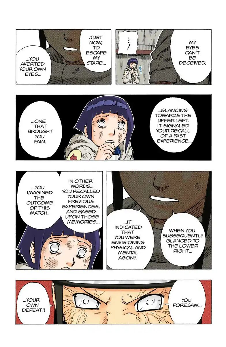 Naruto - Full Color - Vol.9 Chapter 78: Neji Vs Hinata