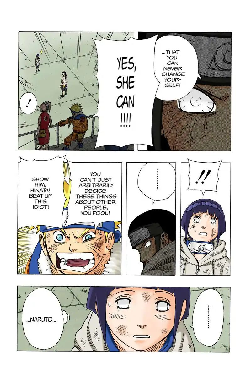 Naruto - Full Color - Vol.9 Chapter 78: Neji Vs Hinata