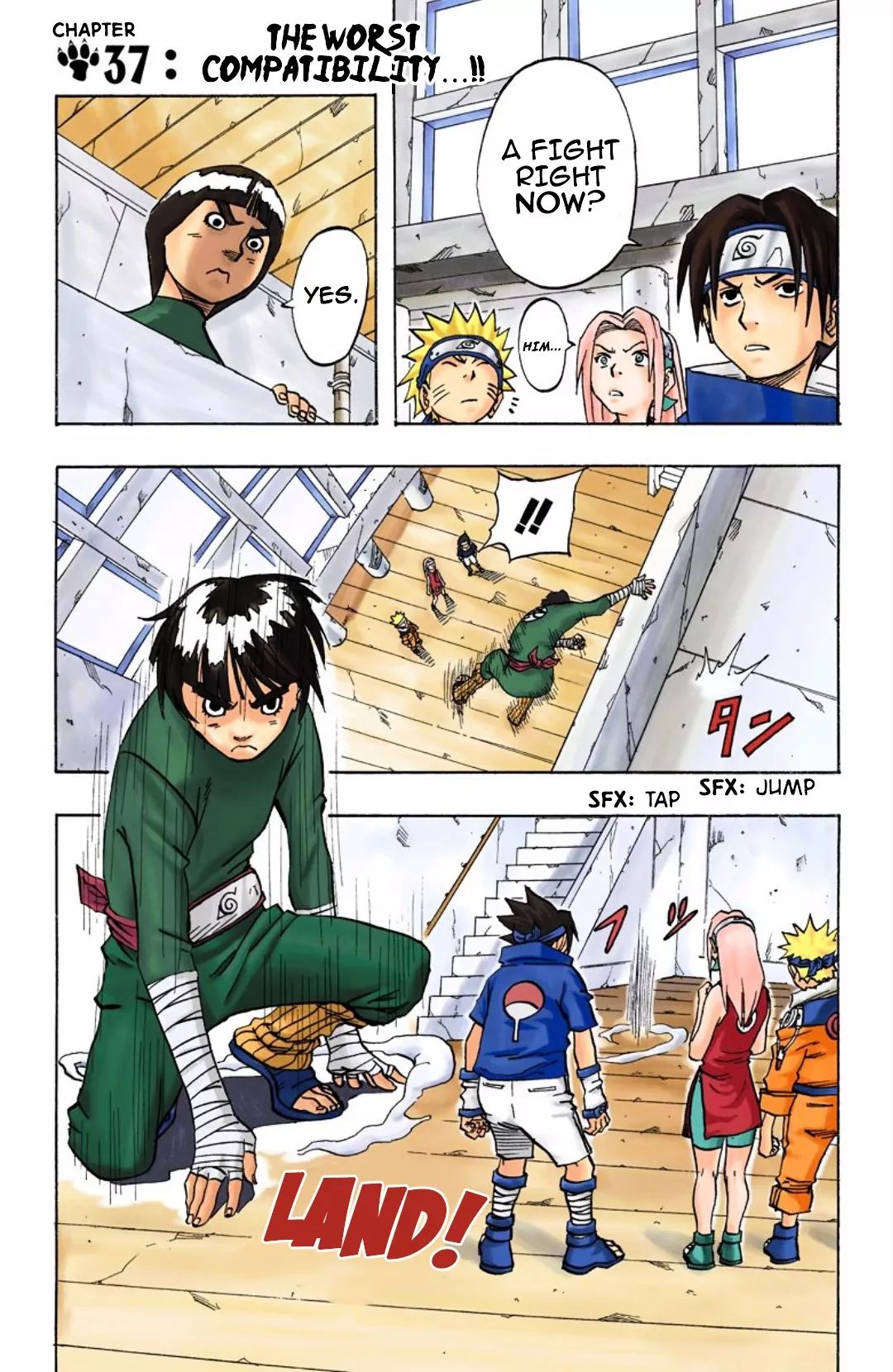 Naruto - Full Color - Vol.5 Chapter 37: The Worst Compatibility