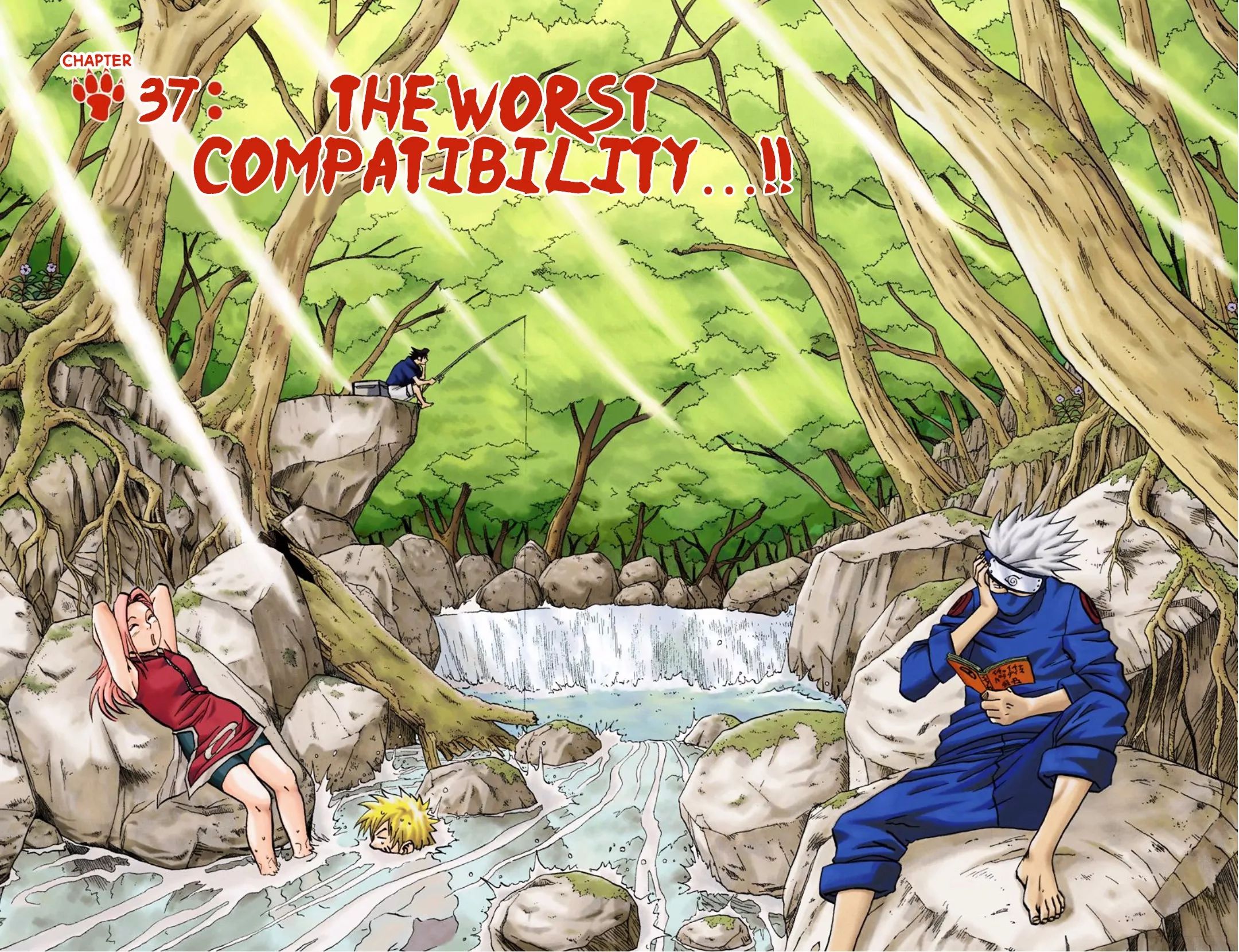 Naruto - Full Color - Vol.5 Chapter 37: The Worst Compatibility