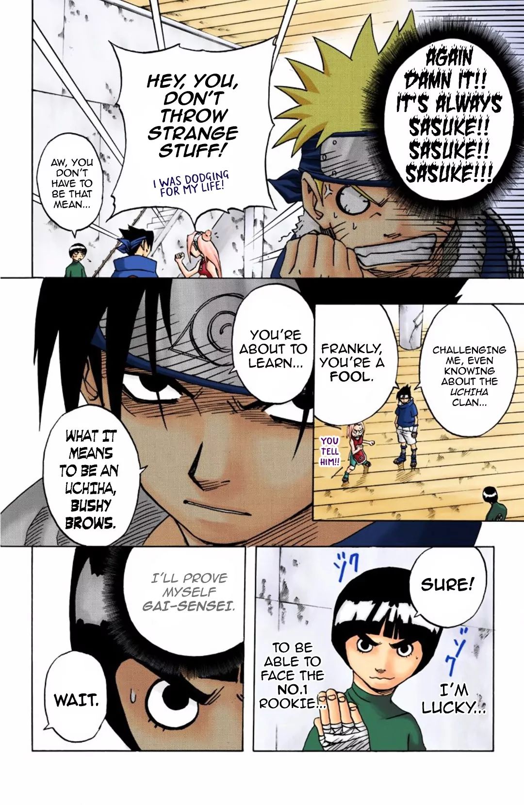 Naruto - Full Color - Vol.5 Chapter 37: The Worst Compatibility