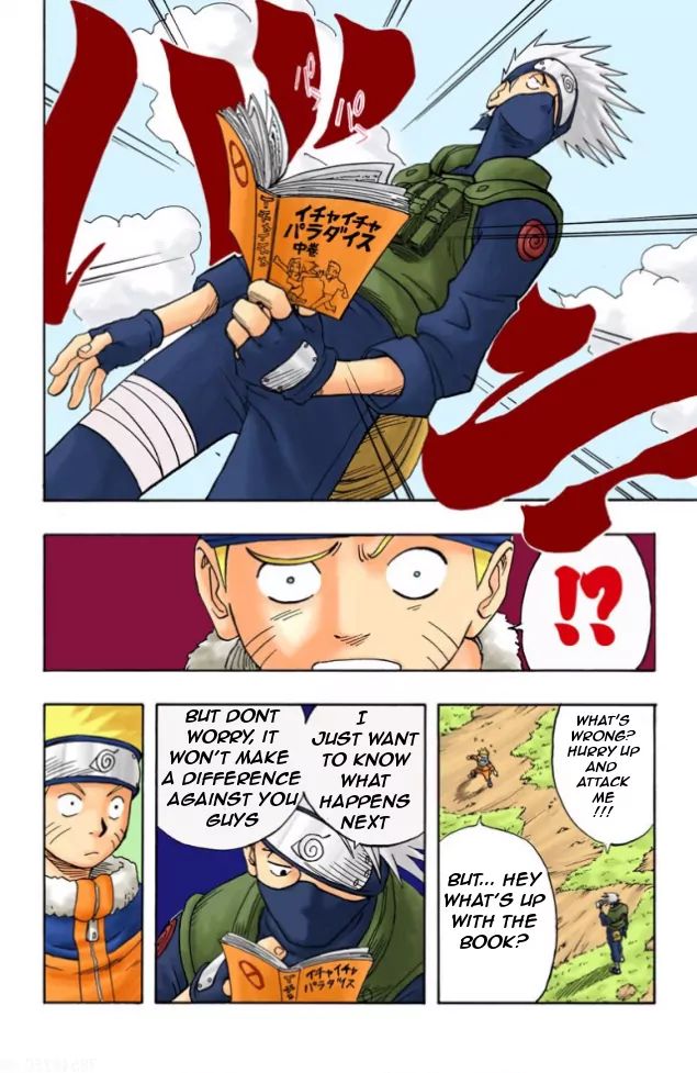 Naruto - Full Color - Vol.1 Chapter 5: Carelessness Is Your Worst Enemy!!