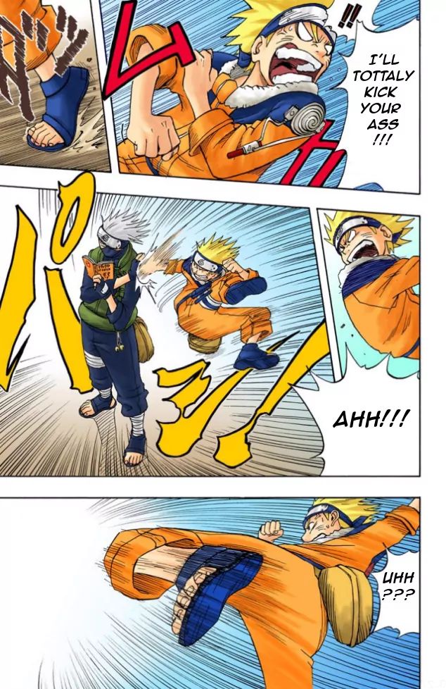 Naruto - Full Color - Vol.1 Chapter 5: Carelessness Is Your Worst Enemy!!