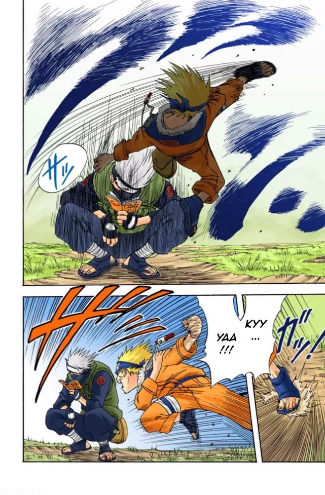 Naruto - Full Color - Vol.1 Chapter 5: Carelessness Is Your Worst Enemy!!