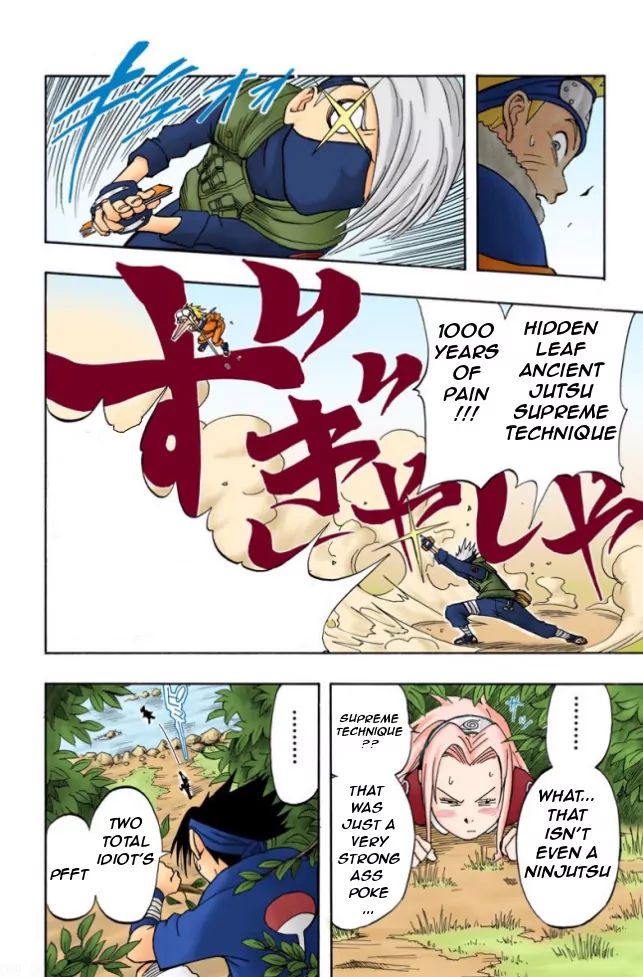 Naruto - Full Color - Vol.1 Chapter 5: Carelessness Is Your Worst Enemy!!