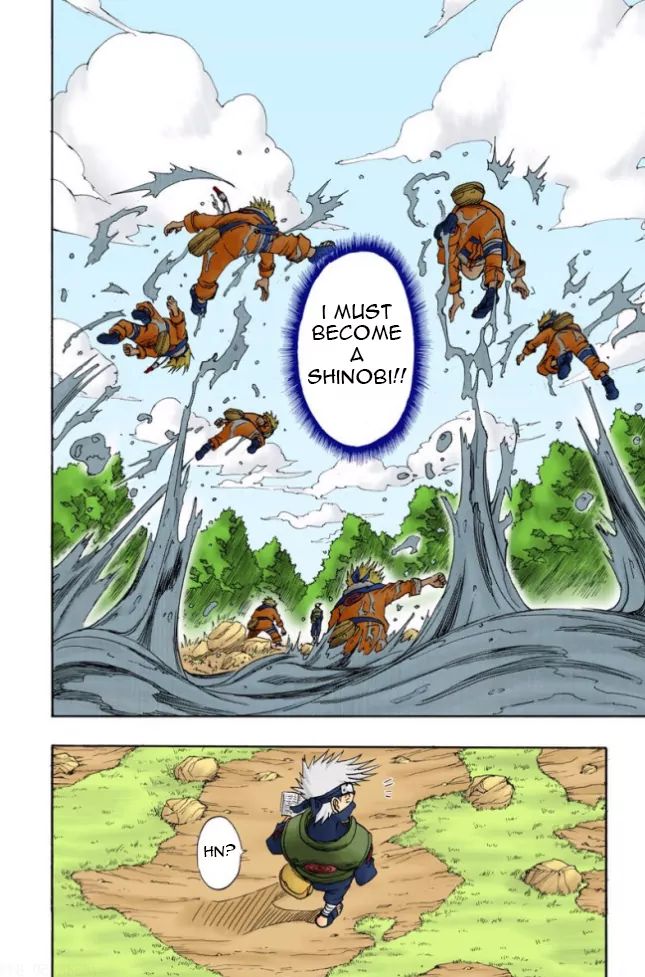 Naruto - Full Color - Vol.1 Chapter 5: Carelessness Is Your Worst Enemy!!