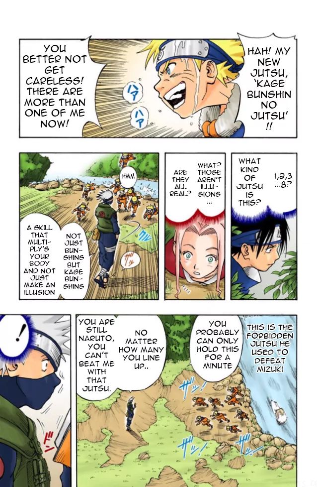 Naruto - Full Color - Vol.1 Chapter 5: Carelessness Is Your Worst Enemy!!