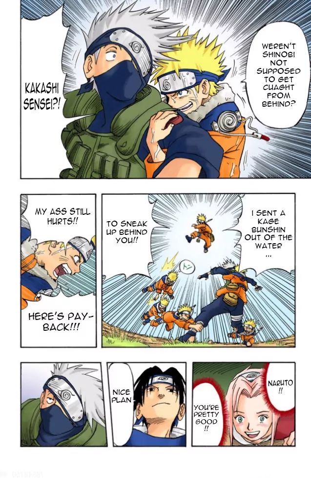 Naruto - Full Color - Vol.1 Chapter 5: Carelessness Is Your Worst Enemy!!