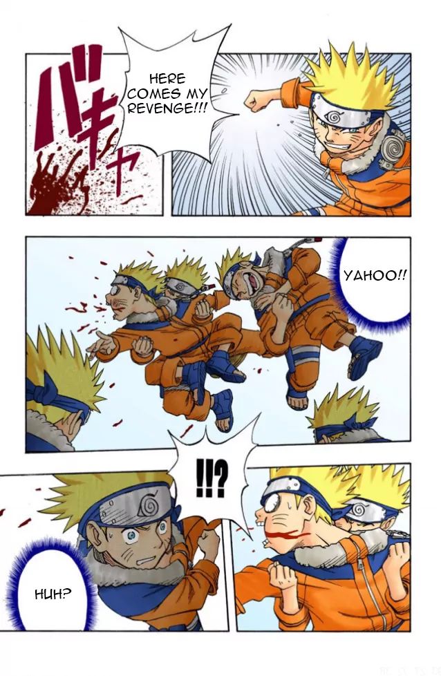 Naruto - Full Color - Vol.1 Chapter 5: Carelessness Is Your Worst Enemy!!