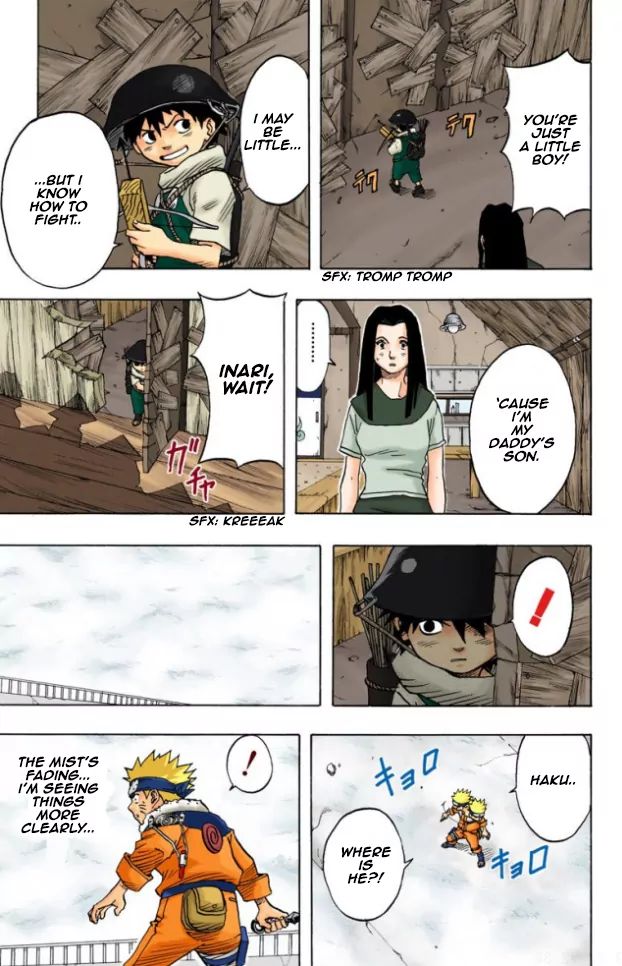 Naruto - Full Color - Vol.4 Chapter 31: To Each His Own Struggle...