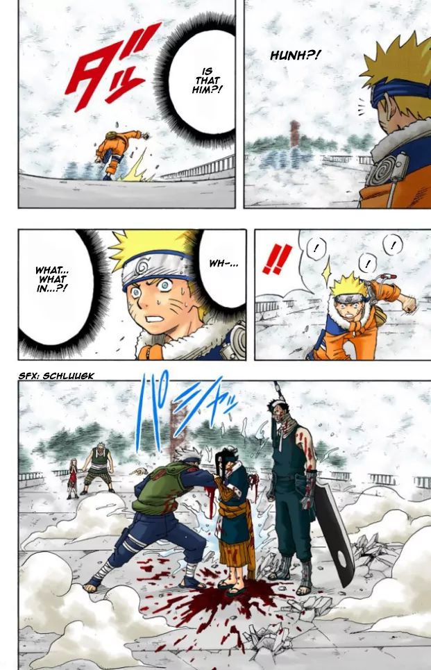 Naruto - Full Color - Vol.4 Chapter 31: To Each His Own Struggle...