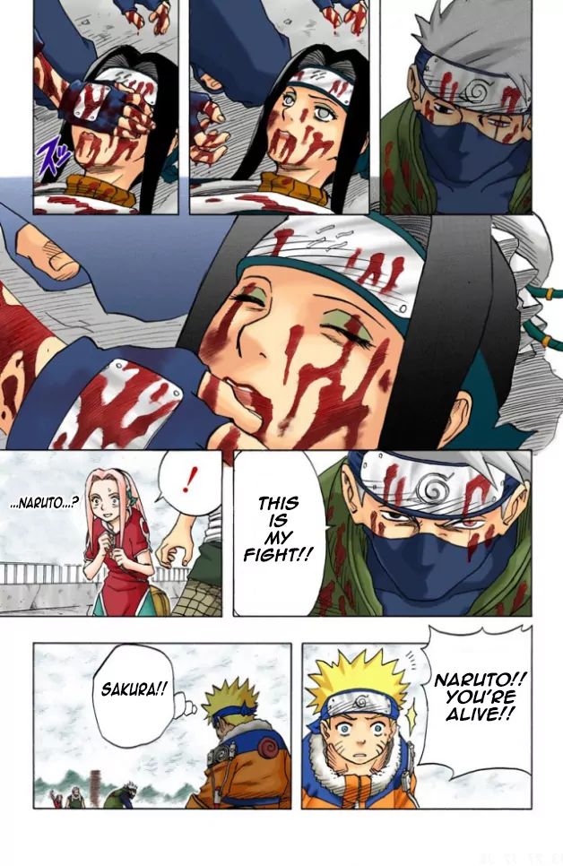 Naruto - Full Color - Vol.4 Chapter 31: To Each His Own Struggle...