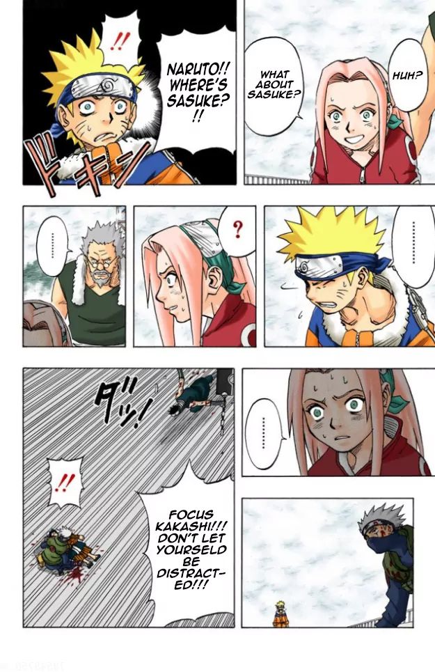 Naruto - Full Color - Vol.4 Chapter 31: To Each His Own Struggle...