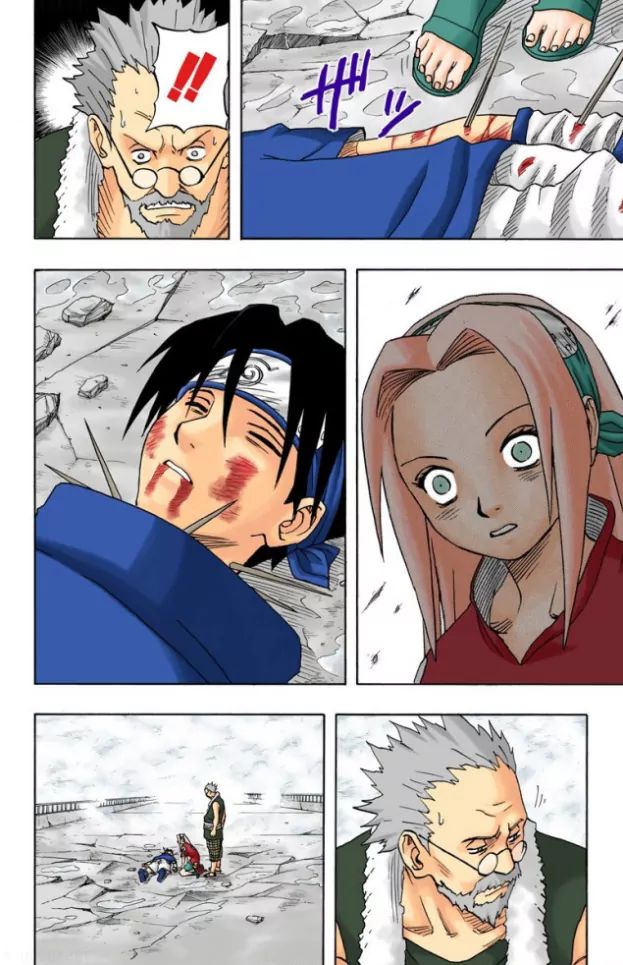 Naruto - Full Color - Vol.4 Chapter 31: To Each His Own Struggle...