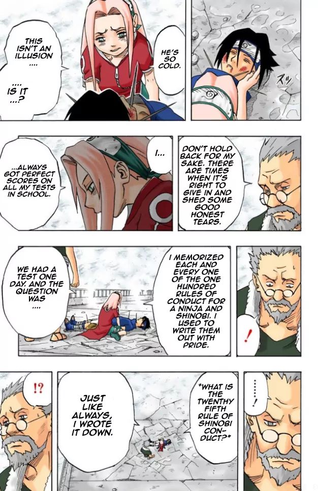 Naruto - Full Color - Vol.4 Chapter 31: To Each His Own Struggle...