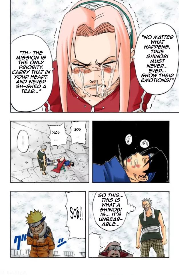 Naruto - Full Color - Vol.4 Chapter 31: To Each His Own Struggle...