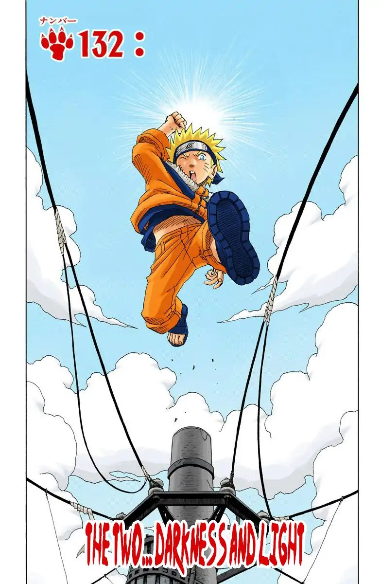 Naruto - Full Color - Vol.15 Chapter 132: The Two... Darkness And Light