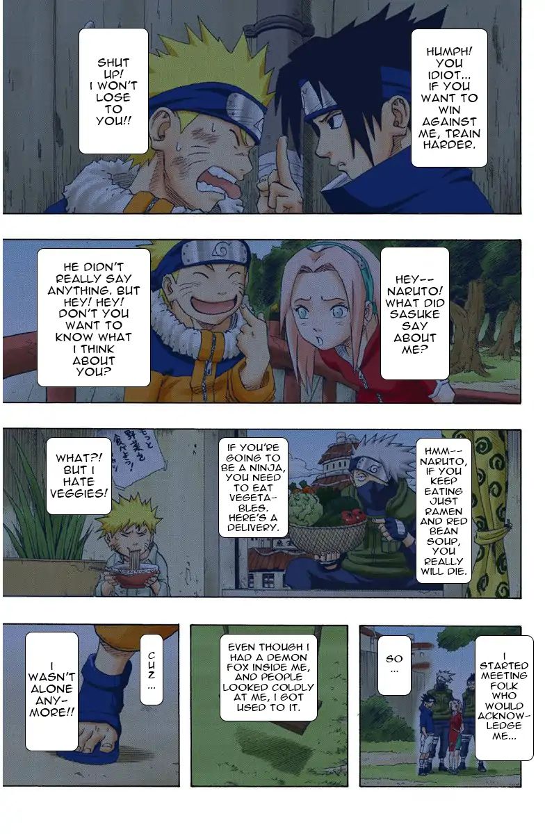 Naruto - Full Color - Vol.15 Chapter 132: The Two... Darkness And Light