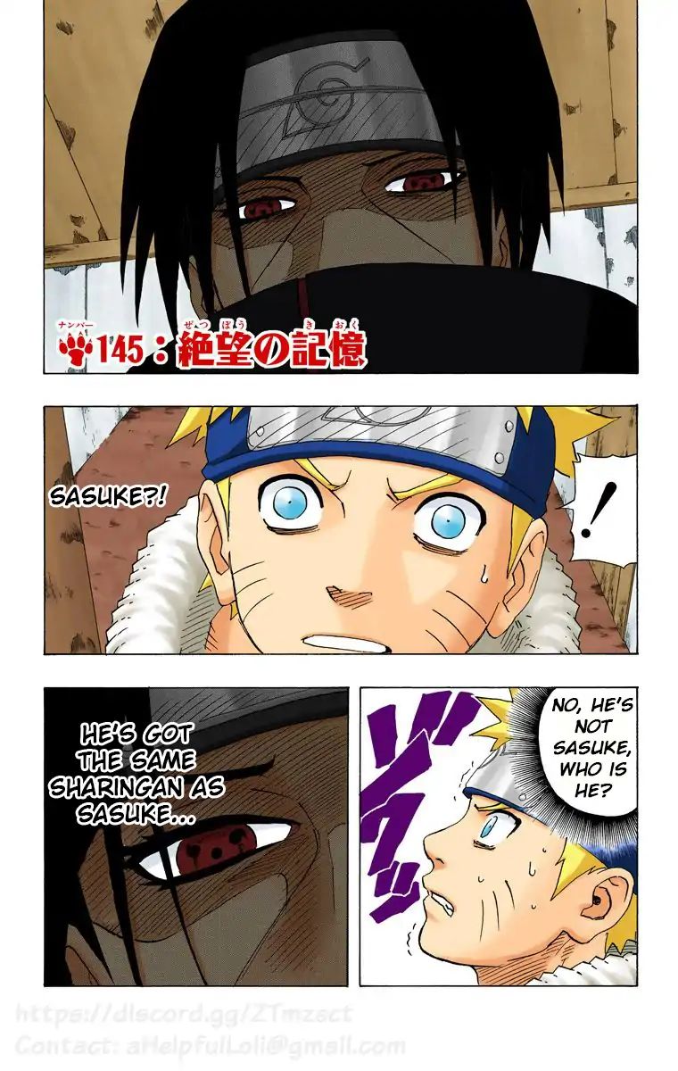 Naruto - Full Color - Vol.17 Chapter 145: Memory Of Despair