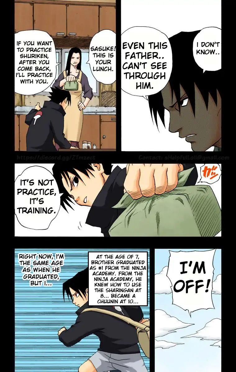 Naruto - Full Color - Vol.17 Chapter 145: Memory Of Despair