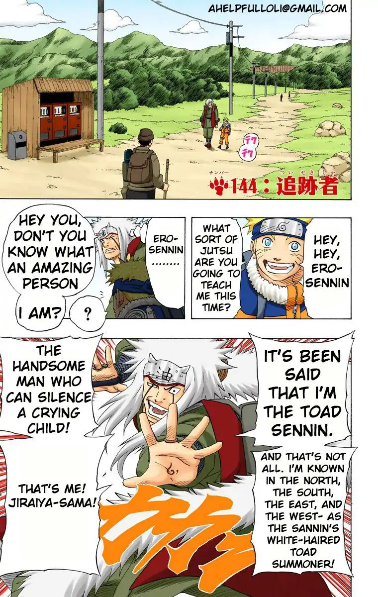 Naruto - Full Color - Vol.16 Chapter 144: The Pursuers!