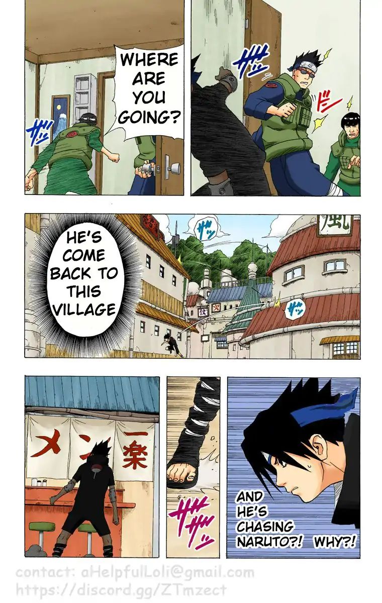 Naruto - Full Color - Vol.16 Chapter 144: The Pursuers!