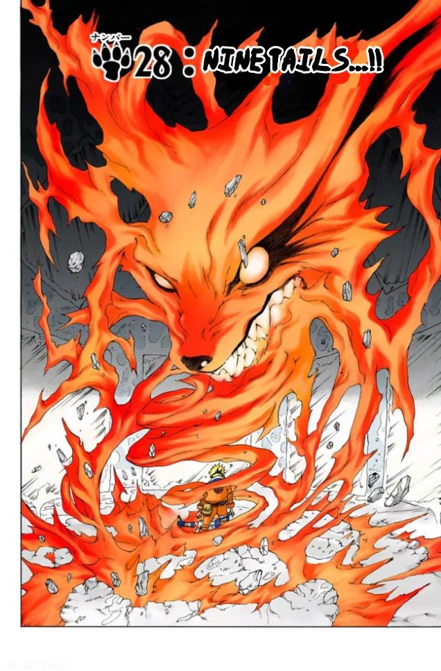 Naruto - Full Color - Vol.4 Chapter 28: Nine Tails...!