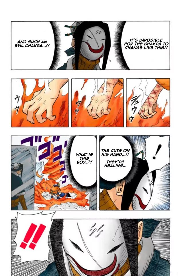 Naruto - Full Color - Vol.4 Chapter 28: Nine Tails...!