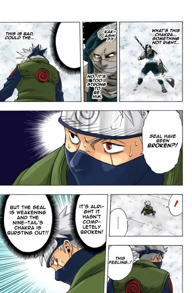 Naruto - Full Color - Vol.4 Chapter 28: Nine Tails...!