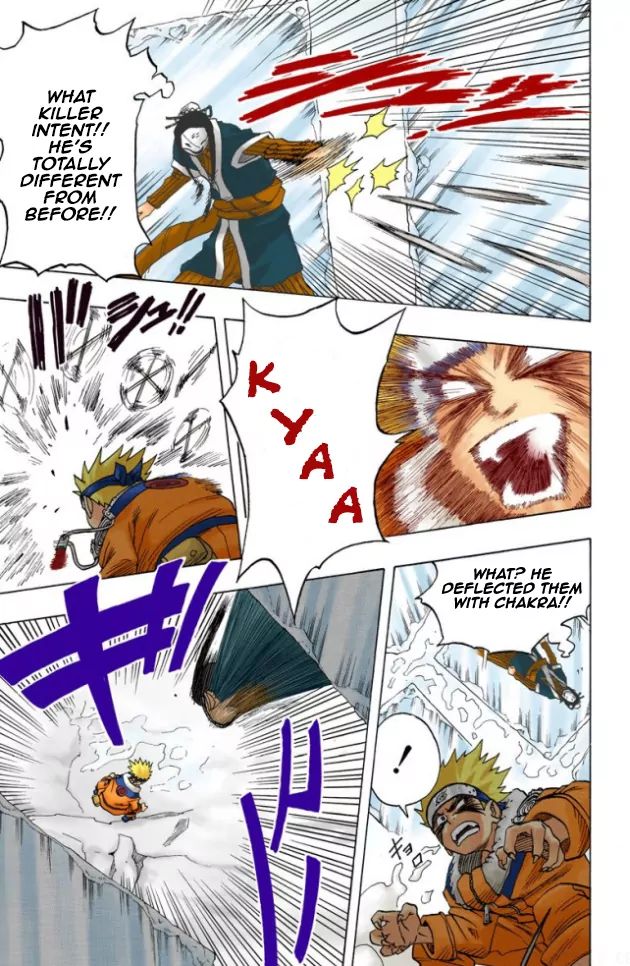 Naruto - Full Color - Vol.4 Chapter 28: Nine Tails...!