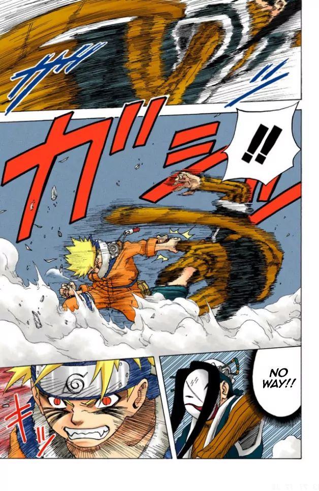 Naruto - Full Color - Vol.4 Chapter 28: Nine Tails...!