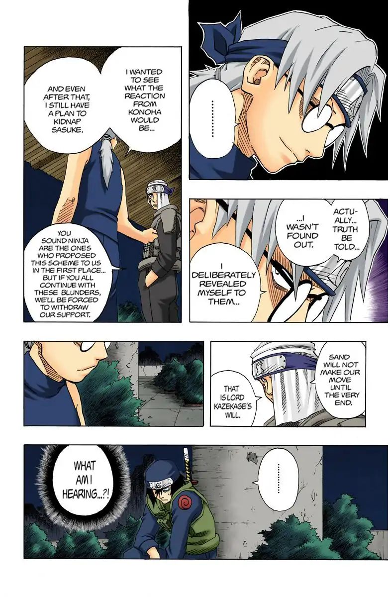 Naruto - Full Color - Vol.11 Chapter 92: Konoha Vs. Sound Vs. Sand!!