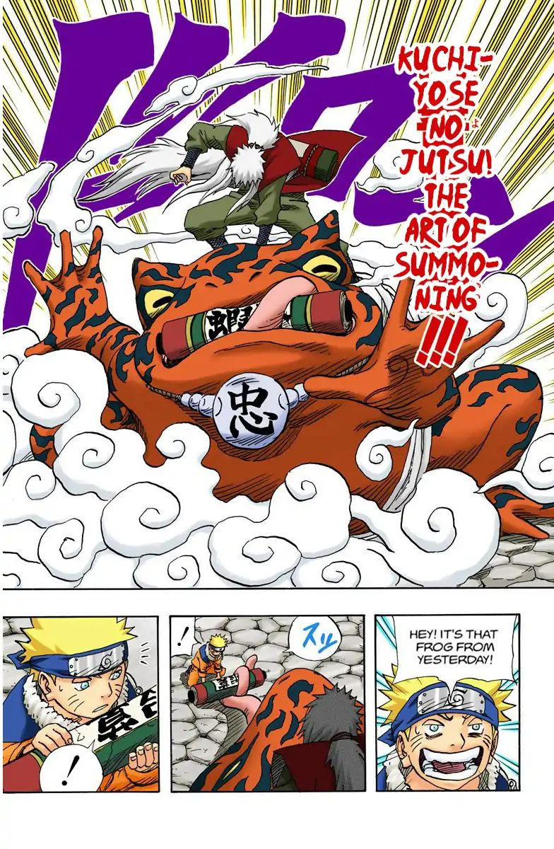 Naruto - Full Color - Vol.11 Chapter 92: Konoha Vs. Sound Vs. Sand!!