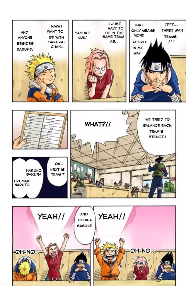 Naruto - Full Color - Vol.1 Chapter 3: Uchiha Sasuke