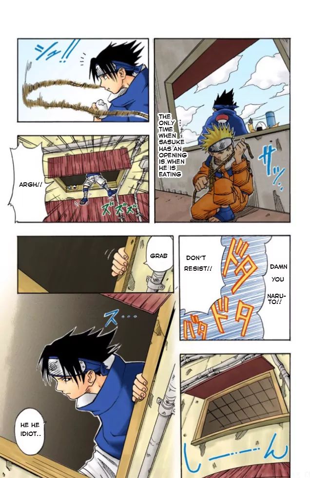 Naruto - Full Color - Vol.1 Chapter 3: Uchiha Sasuke