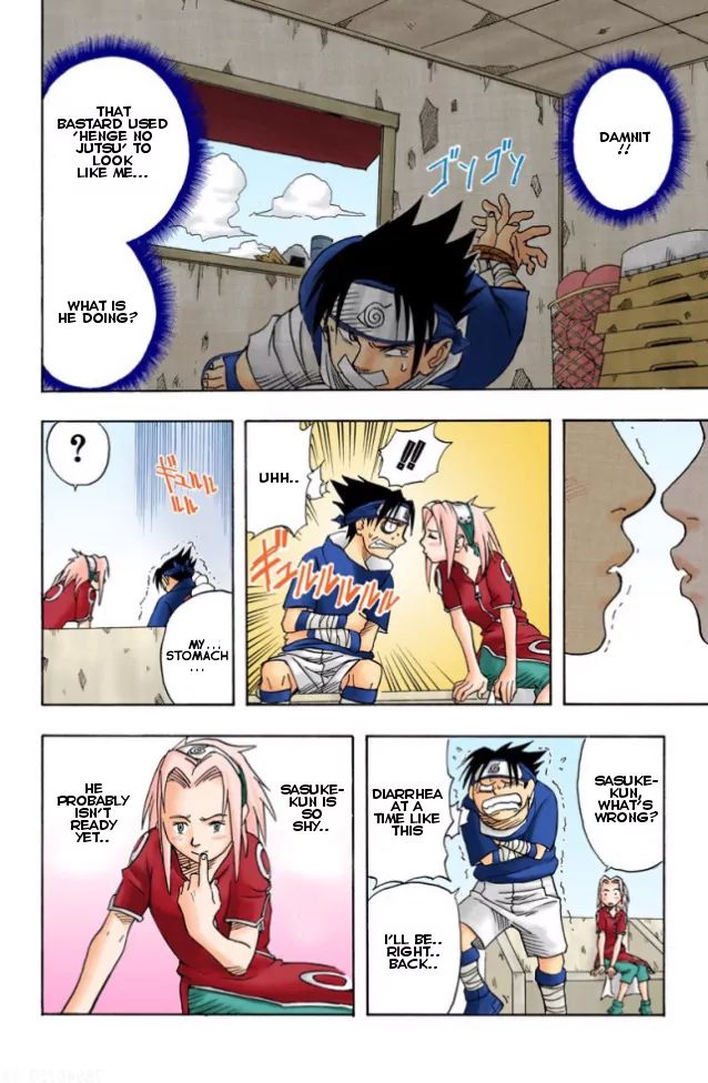 Naruto - Full Color - Vol.1 Chapter 3: Uchiha Sasuke