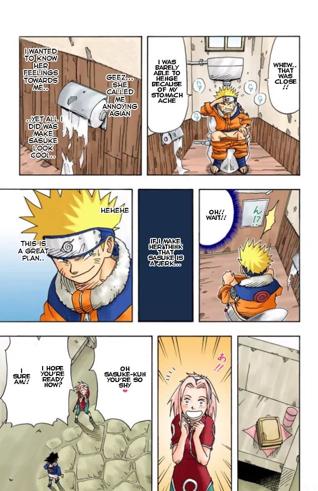 Naruto - Full Color - Vol.1 Chapter 3: Uchiha Sasuke