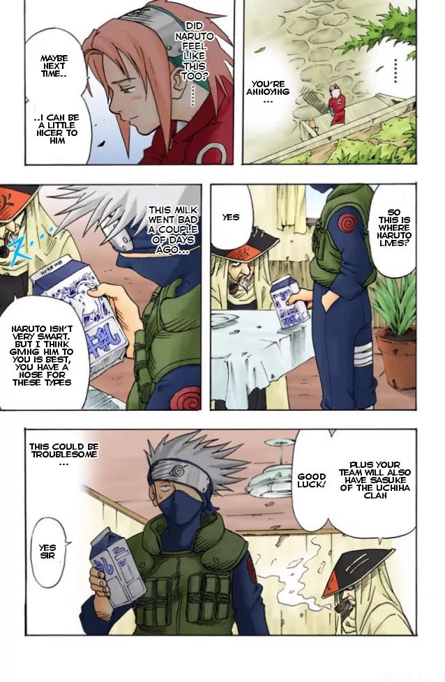 Naruto - Full Color - Vol.1 Chapter 3: Uchiha Sasuke