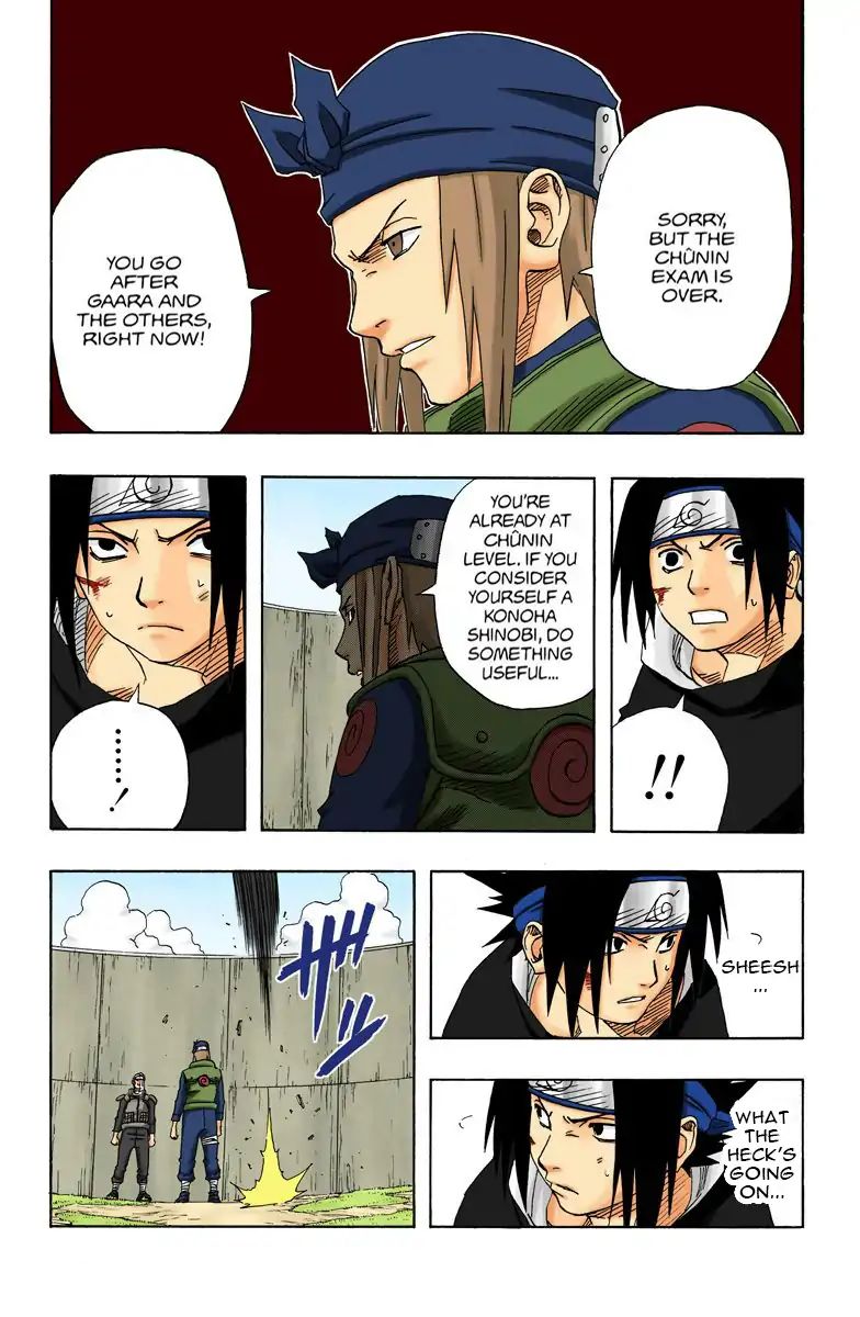 Naruto - Full Color - Vol.13 Chapter 115: The Chunin Exam, Concluded!!