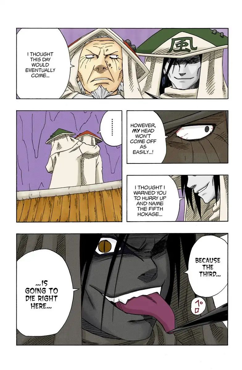 Naruto - Full Color - Vol.13 Chapter 115: The Chunin Exam, Concluded!!