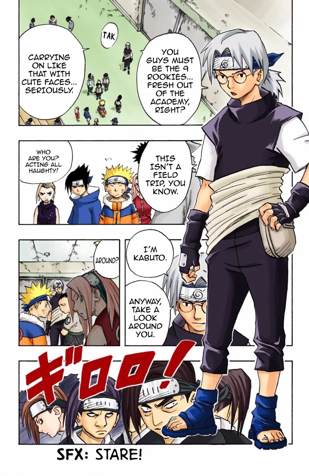 Naruto - Full Color - Vol.5 Chapter 39: The Challengers!!