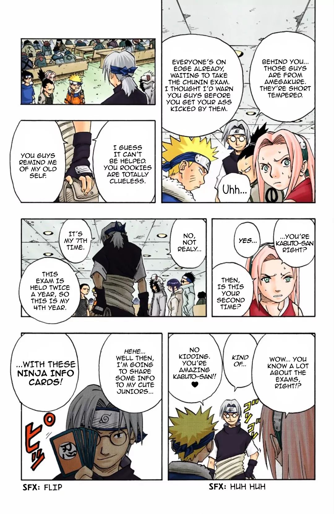 Naruto - Full Color - Vol.5 Chapter 39: The Challengers!!