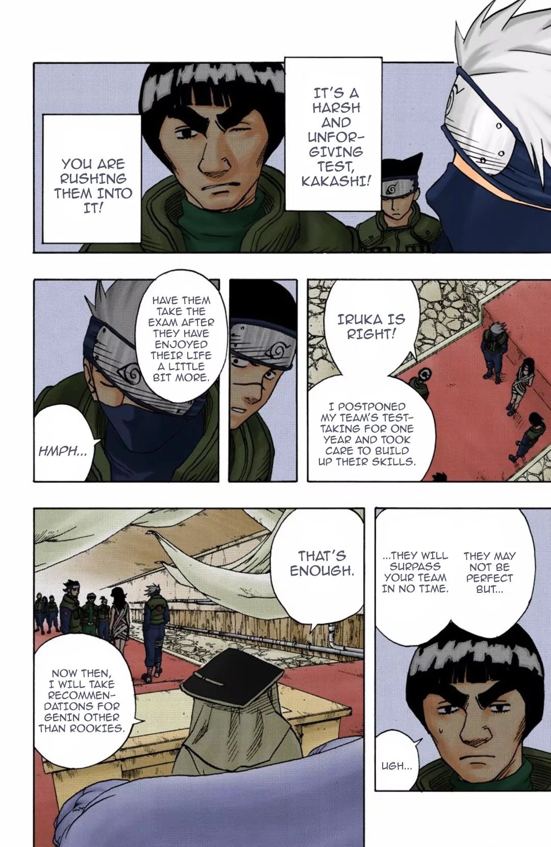 Naruto - Full Color - Vol.5 Chapter 39: The Challengers!!