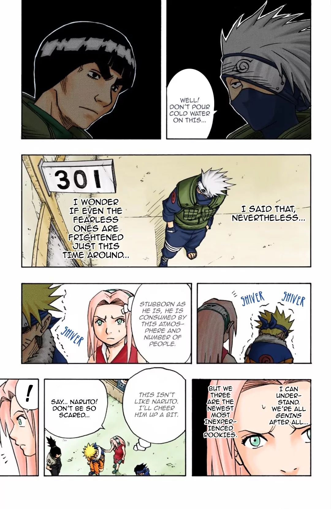 Naruto - Full Color - Vol.5 Chapter 39: The Challengers!!