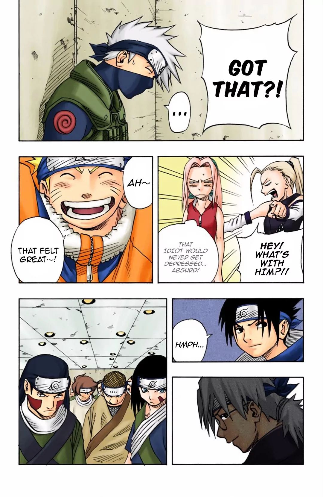 Naruto - Full Color - Vol.5 Chapter 39: The Challengers!!