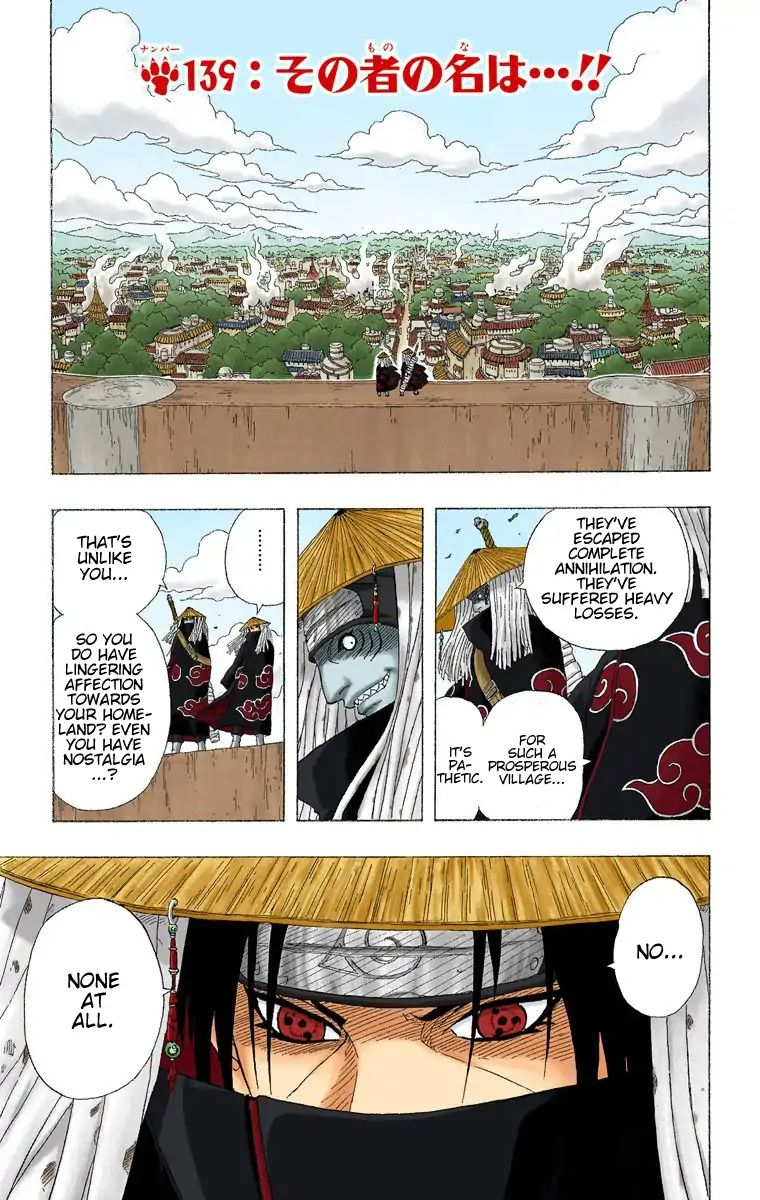 Naruto - Full Color - Vol.16 Chapter 139: Eulogy